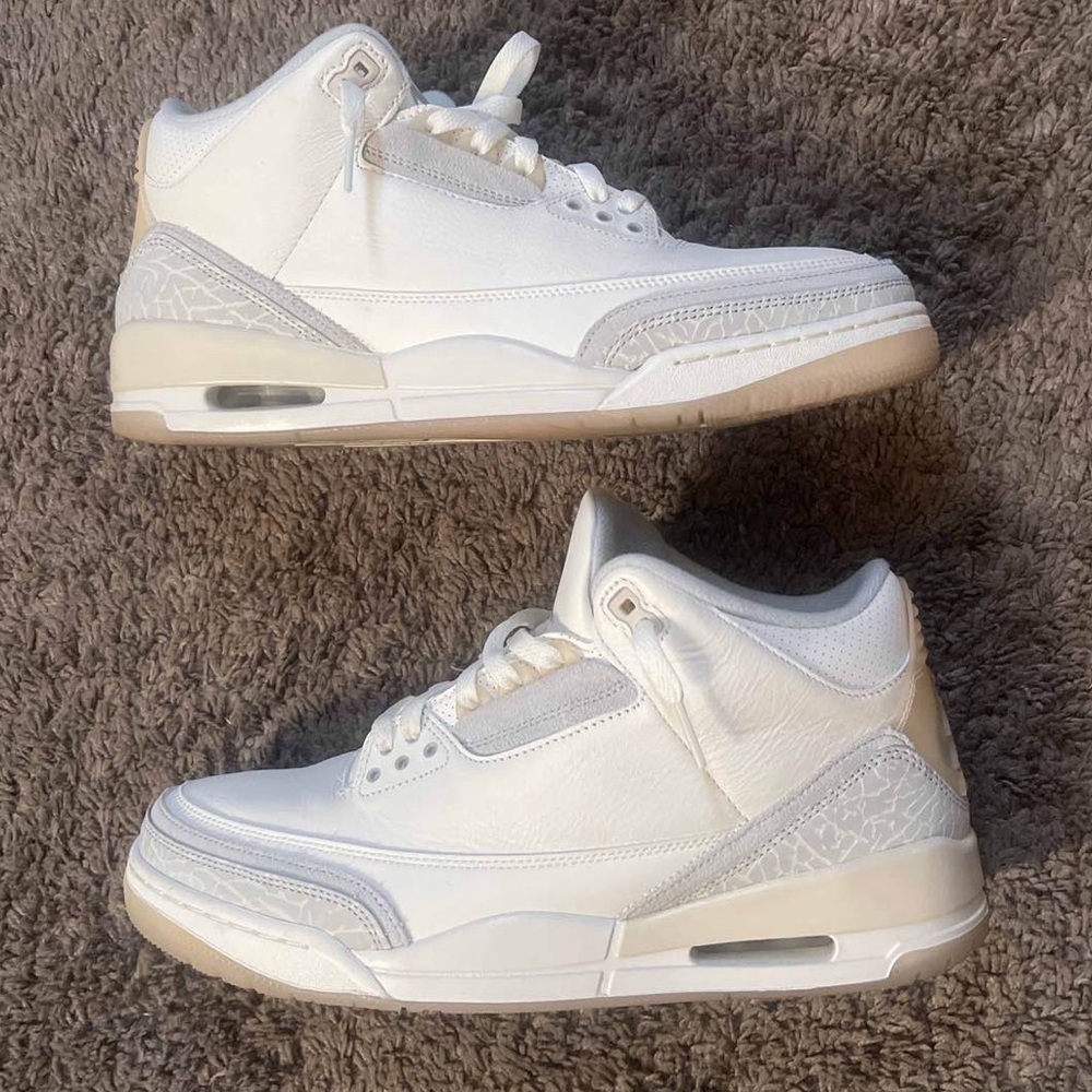 Retro 3 SE Craft- ivory Size 11